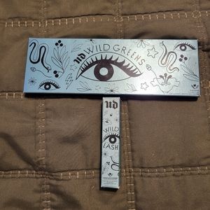 URBAN DECAY WILD GREENS PALETTE & MASCARA NIB